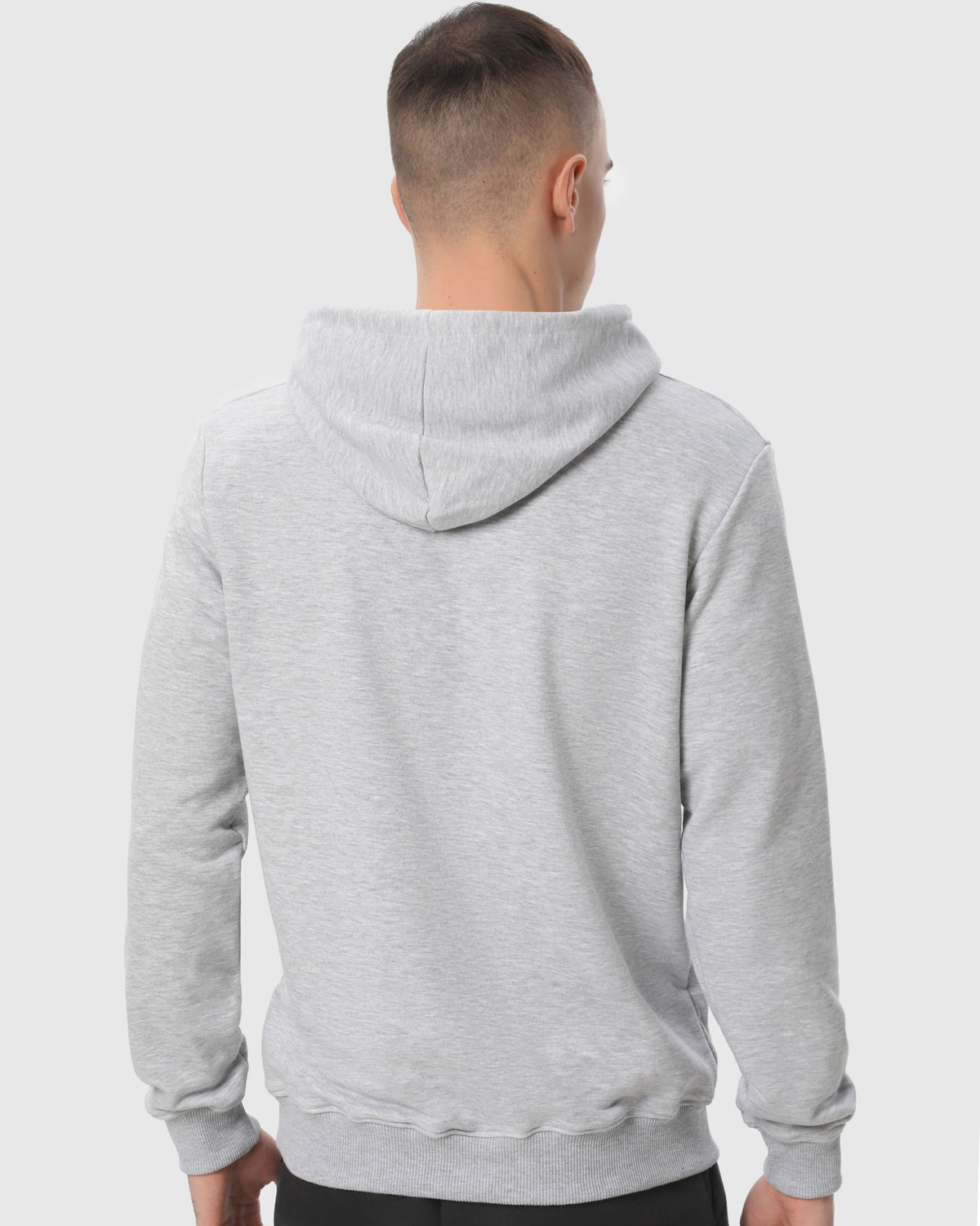 Худі базове Ray Basic полегшене чоловіче сірий меланж (U0402M-Grey Heather) — фото 3