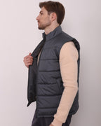 Жилет стьобаний Ray Basic чоловічий утеплений сірий (U0601M-Grey) — фото 3