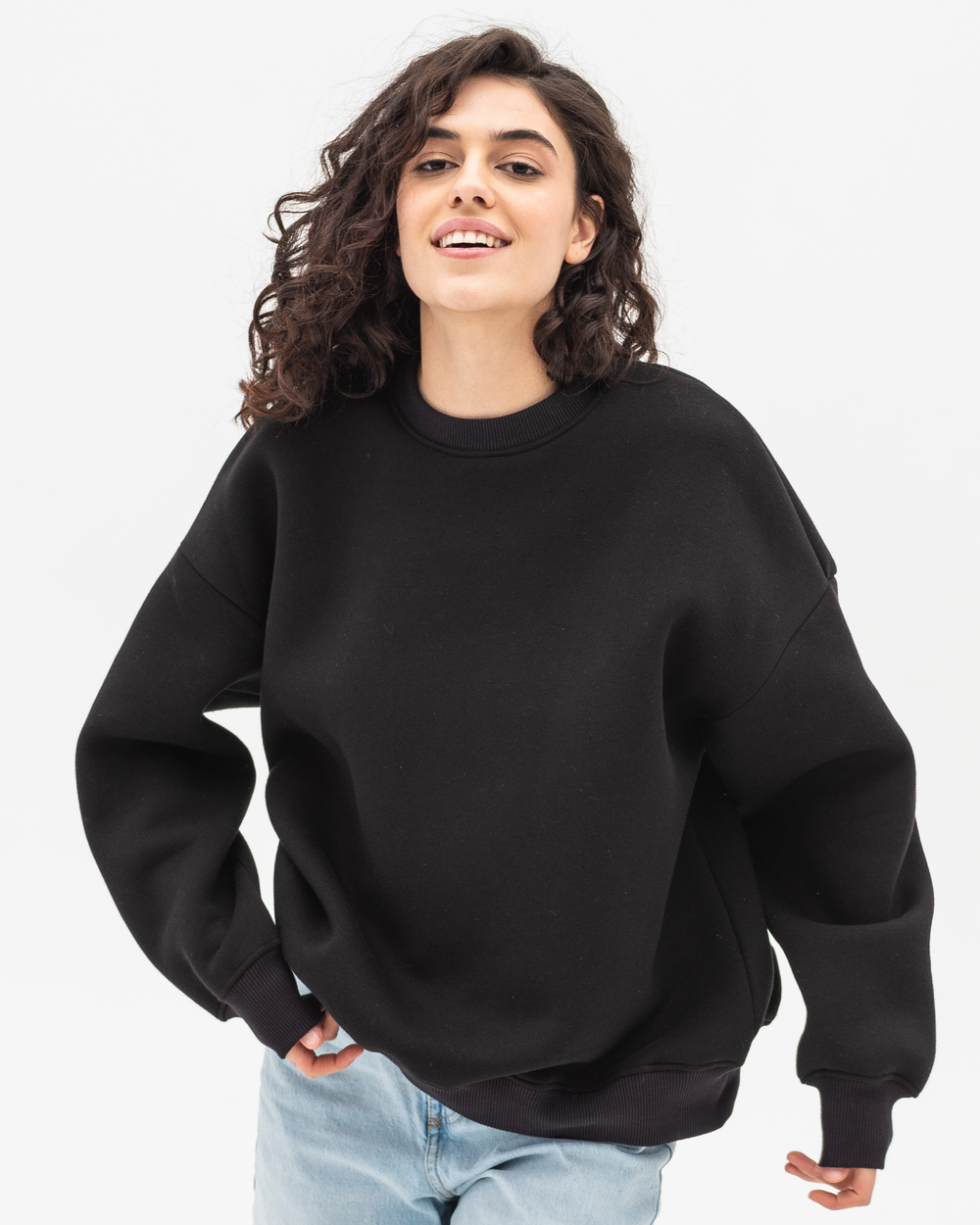 Світшот утеплений оверсайз RAY OVERSIZE жіночий