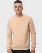 Світшот чоловічий базовий утеплений RAY BASIC бежевий (U0301M-Cream) — фото 1