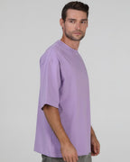 Футболка оверсайз RAY OVERSIZE чоловіча фіолетова (U0104M-Lilac) — фото 3