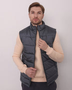 Жилет стьобаний Ray Basic чоловічий утеплений сірий (U0601M-Grey) — фото 1
