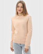 Світшот жіночий базовий утеплений RAY BASIC бежевий (U0301W-Cream) — фото 1