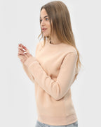 Світшот жіночий базовий утеплений RAY BASIC бежевий (U0301W-Cream) — фото 2