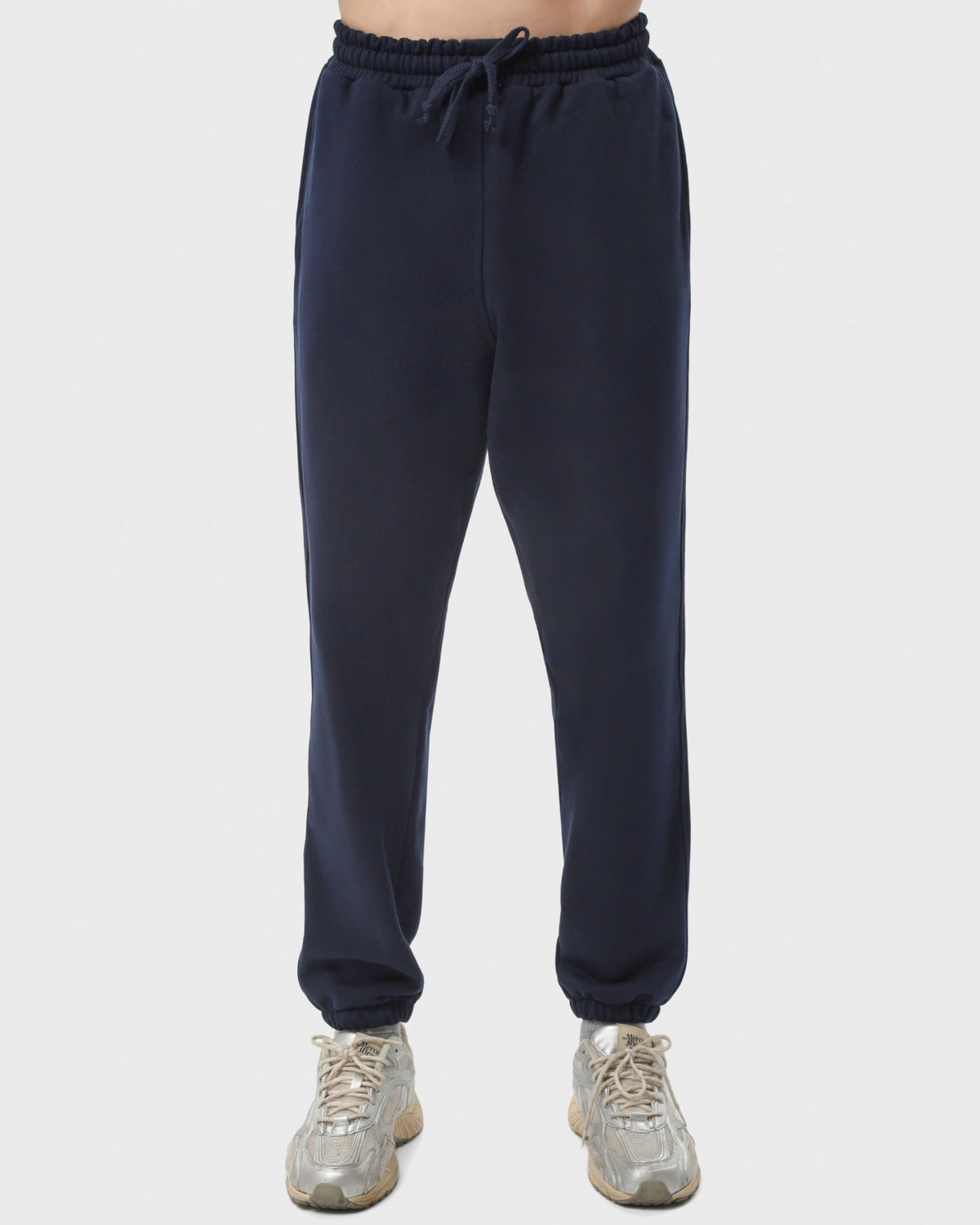 Штани чоловічі базові RAY PREMIUM LOOSE темно-сині (U0909M-Navy Blue) — фото 1