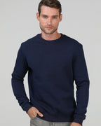 Світшот базовий Ray Basic утеплений чоловічий темно-синій (U0301M-Navy Blue) — фото 1
