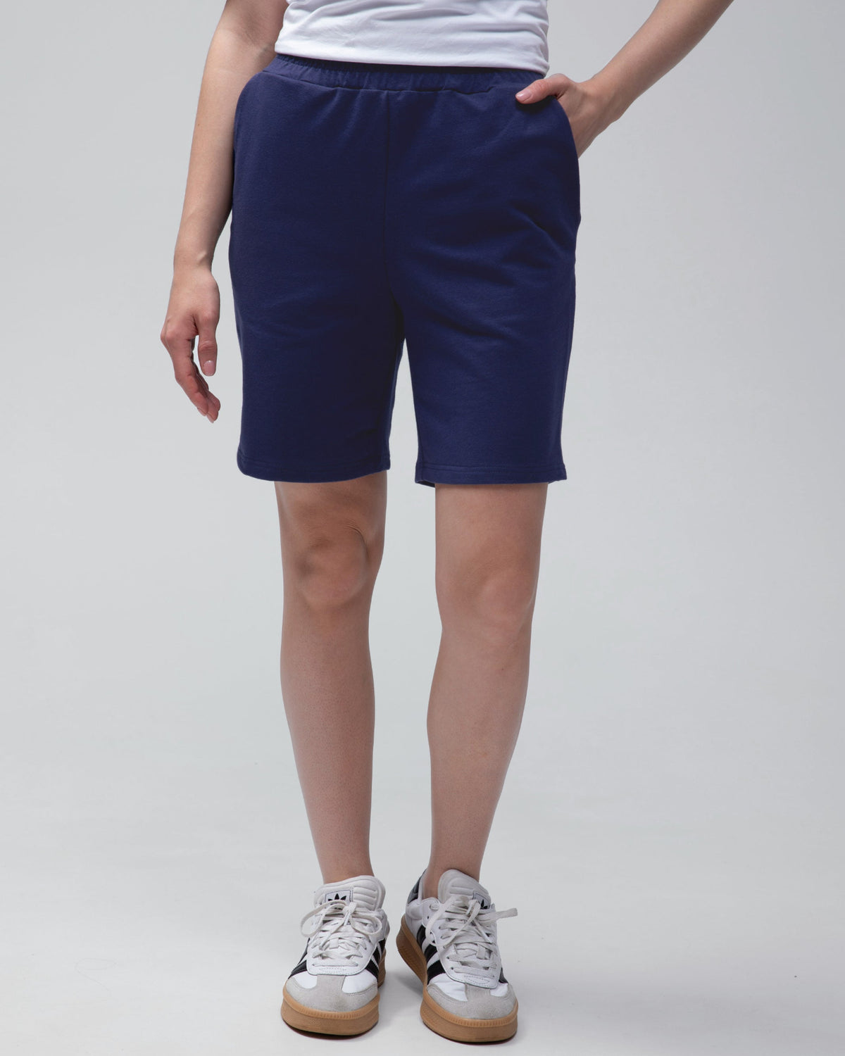 Шорти базові RAY BASIC темно-сині жіночі (U0701W-Navy Blue) — фото 1