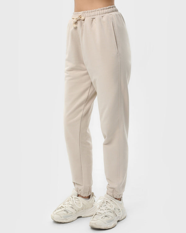 Штани жіночі базові RAY PREMIUM LOOSE бежеві (U0909W-Cream) — фото 1