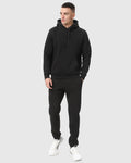 Костюм худі та штани Ray Basic чоловічий утеплений чорний (U0801М-Black) — фото 1