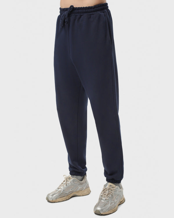 Штани чоловічі базові RAY PREMIUM LOOSE темно-сині (U0909M-Navy Blue) — фото 2