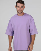 Футболка оверсайз RAY OVERSIZE чоловіча фіолетова (U0104M-Lilac) — фото 1