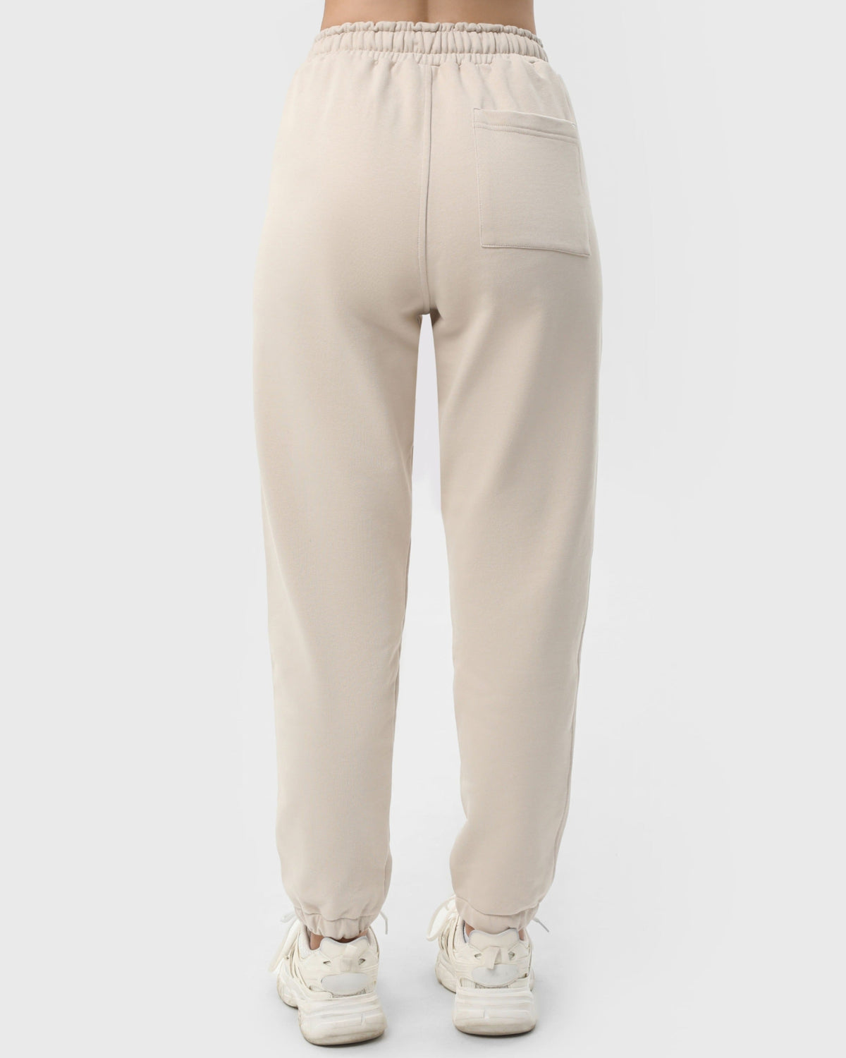 Штани жіночі базові RAY PREMIUM LOOSE бежеві (U0909W-Cream) — фото 2