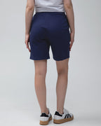 Шорти базові RAY BASIC темно-сині жіночі (U0701W-Navy Blue) — фото 4