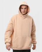 Худі оверсайз чоловіче утеплене RAY OVERSIZE бежеве (U0404M-Cream) — фото 4