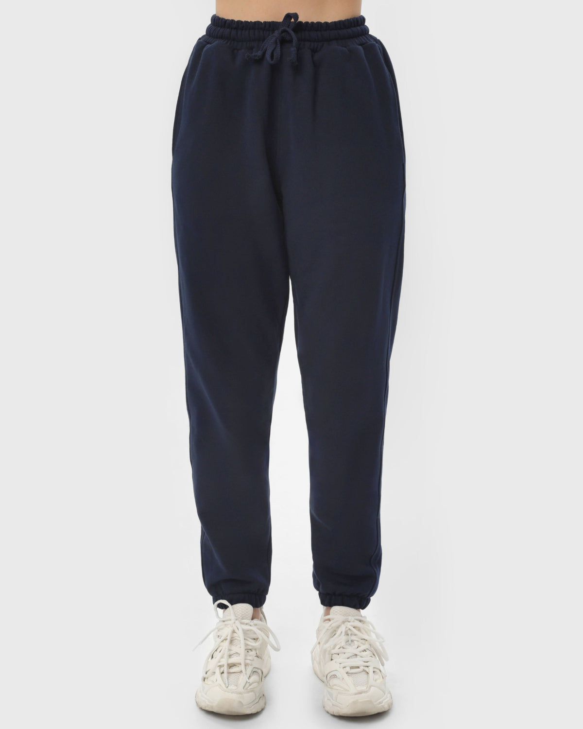 Штани жіночі базові RAY PREMIUM LOOSE темно-сині (U0909W-Navy Blue) — фото 1