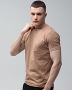 Футболка базова Ray Premium Fit чоловіча коричнева (U0102-Brown) — фото 2