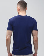 Футболка базова Ray Premium Fit чоловіча темно-синя (U0102-Navy Blue) — фото 4