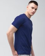 Футболка базова Ray Premium Fit чоловіча темно-синя (U0102-Navy Blue) — фото 3