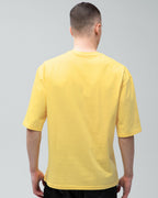 Футболка оверсайз RAY OVERSIZE чоловіча лимонна (U0104M-Lemon) — фото 4