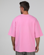Футболка оверсайз RAY OVERSIZE чоловіча рожева (U0104M-Pink) — фото 4