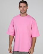 Футболка оверсайз RAY OVERSIZE чоловіча рожева (U0104M-Pink) — фото 1