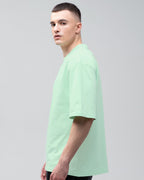 Футболка оверсайз RAY OVERSIZE чоловіча світло-зелена (U0104M-Light green) — фото 2