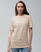 Футболка базова Ray Premium Fit жіноча бежева (U0102W-Cream) — фото 1