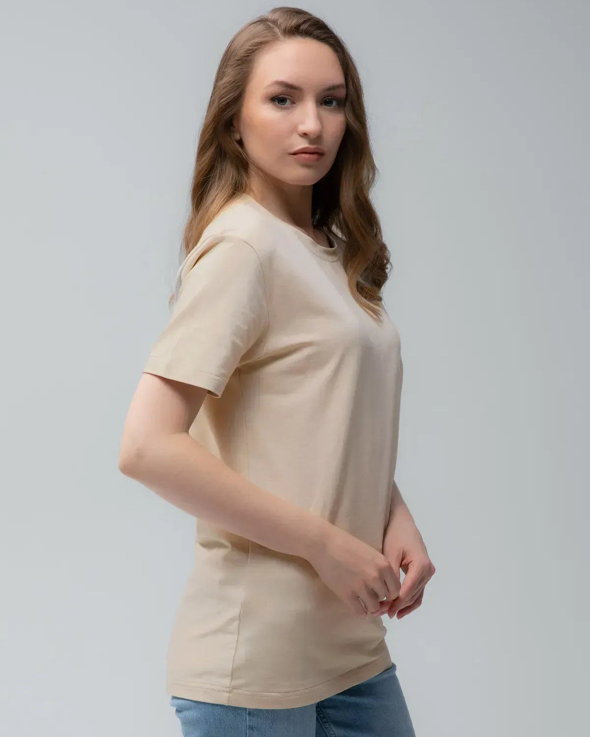 Футболка базовая Ray Premium Fit женская белая