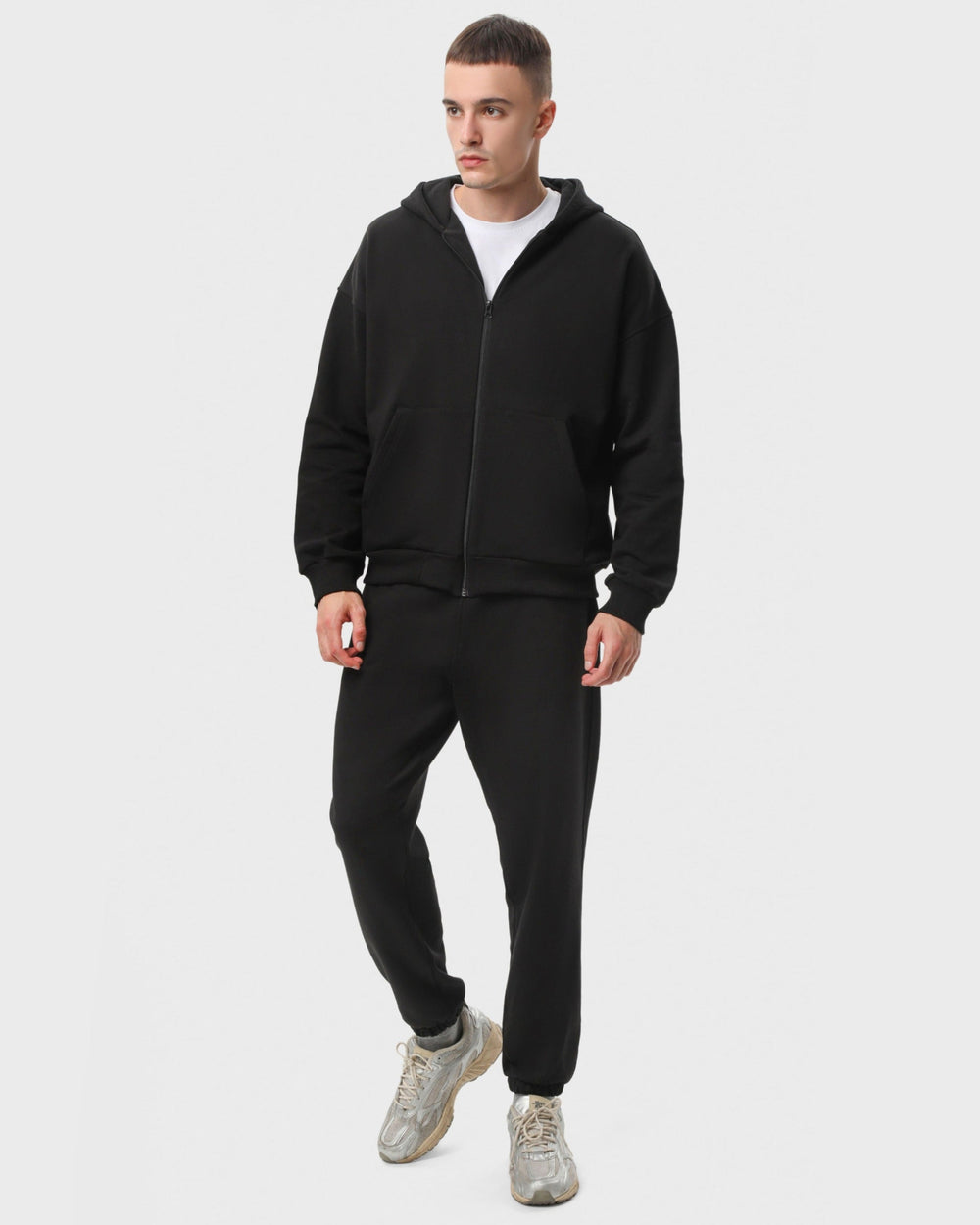 Мужской костюм худи на молнии и брюки RAY PREMIUM LOOSE