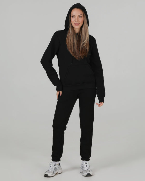Костюм худі та штани Ray Basic жіночий утеплений чорний (U0801W-Black) — фото 3