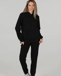 Костюм худі та штани Ray Basic жіночий утеплений чорний (U0801W-Black) — фото 1