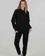 Костюм худі та штани Ray Basic жіночий утеплений чорний (U0801W-Black) — фото 1