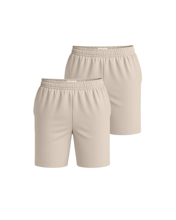 Набір шорти базові чоловічі Ray Basic комбінований Беж/Беж (U0701M-Cream-Pack)
