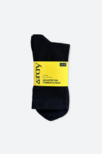 Шкарпетки чоловічі базові RAY BASIC UNISEX Чорний ( U3101M-Black) — фото 3