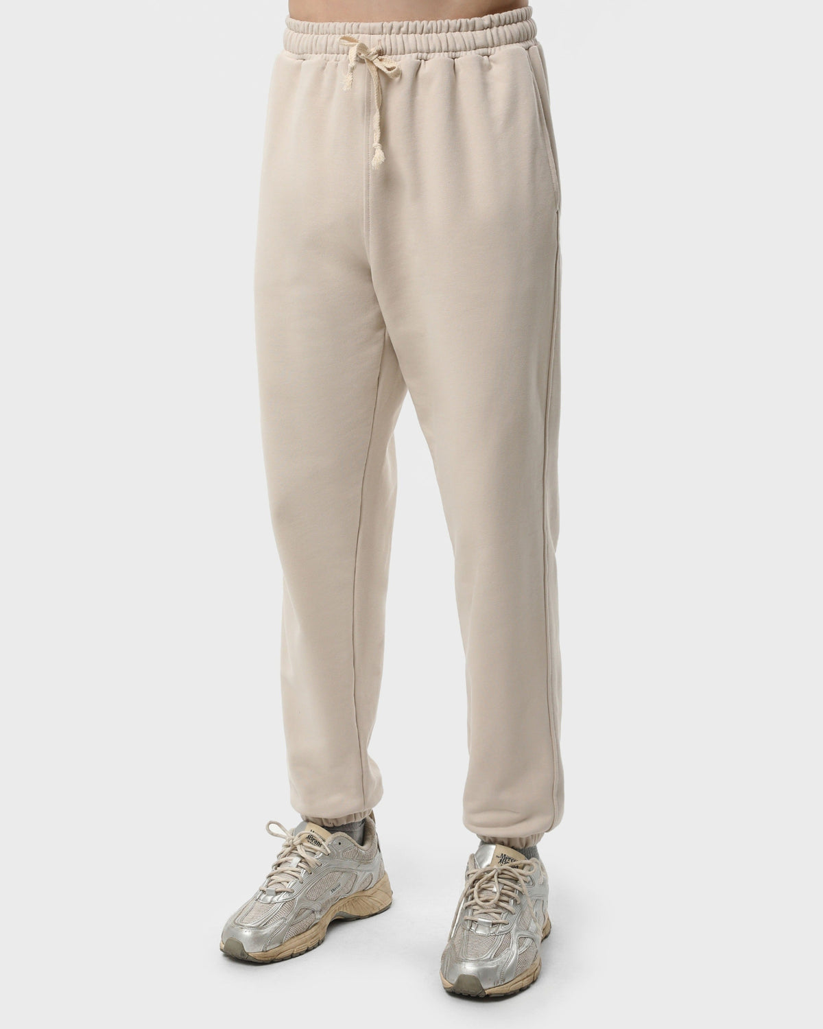 Штани чоловічі базові RAY PREMIUM LOOSE бежеві (U0909M-Cream) — фото 1
