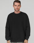 Світшот оверсайз Ray Oversize утеплений чоловічий чорний (U0304M-Black) — фото 1