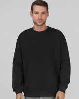Світшот оверсайз Ray Oversize утеплений чоловічий чорний (U0304M-Black) — фото 1