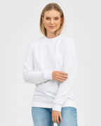 Світшот полегшений RAY BASIC жіночий білий (U0302W-White) — фото 1
