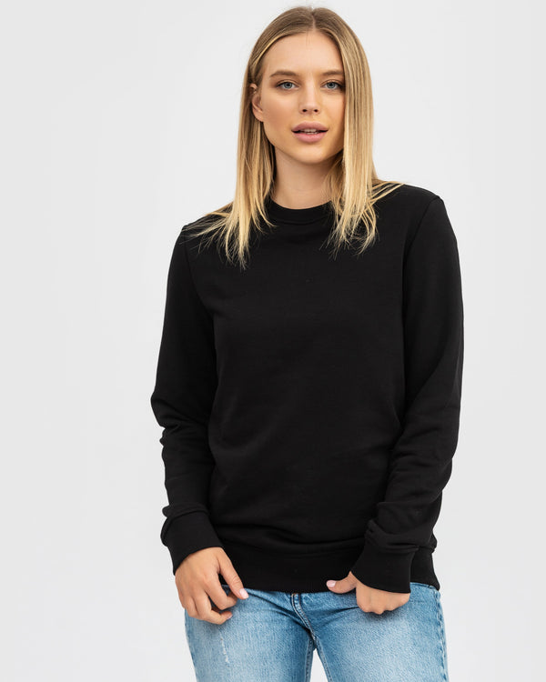 Світшот полегшений RAY BASIC жіночий чорний (U0302W-Black) — фото 1