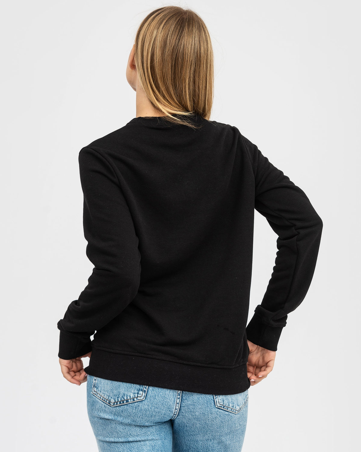 Світшот полегшений RAY BASIC жіночий чорний (U0302W-Black) — фото 5