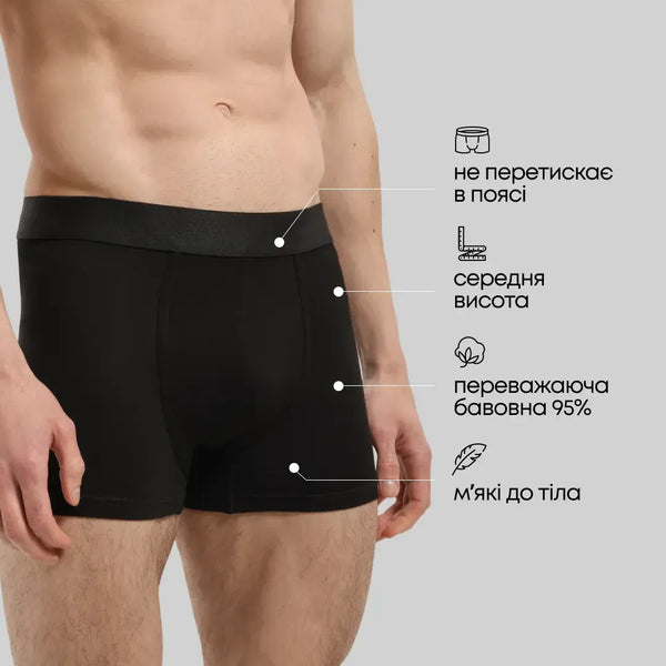 Труси боксери чоловічі RAY BASIC