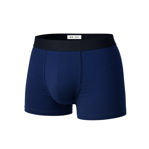 Труси боксери чоловічі RAY BASIC Темно-синій (M2101-Navy Blue) — фото 1