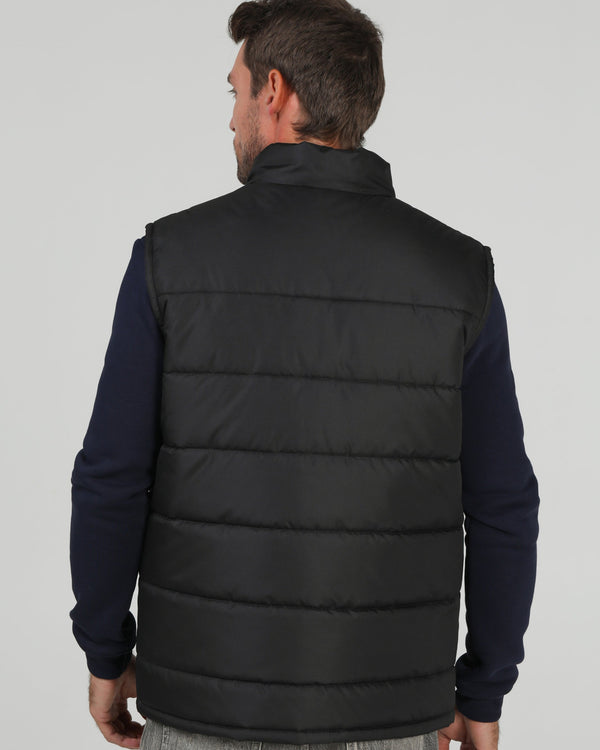Жилет стьобаний Ray Basic чоловічий утеплений чорний (U0601M-Black) — фото 5